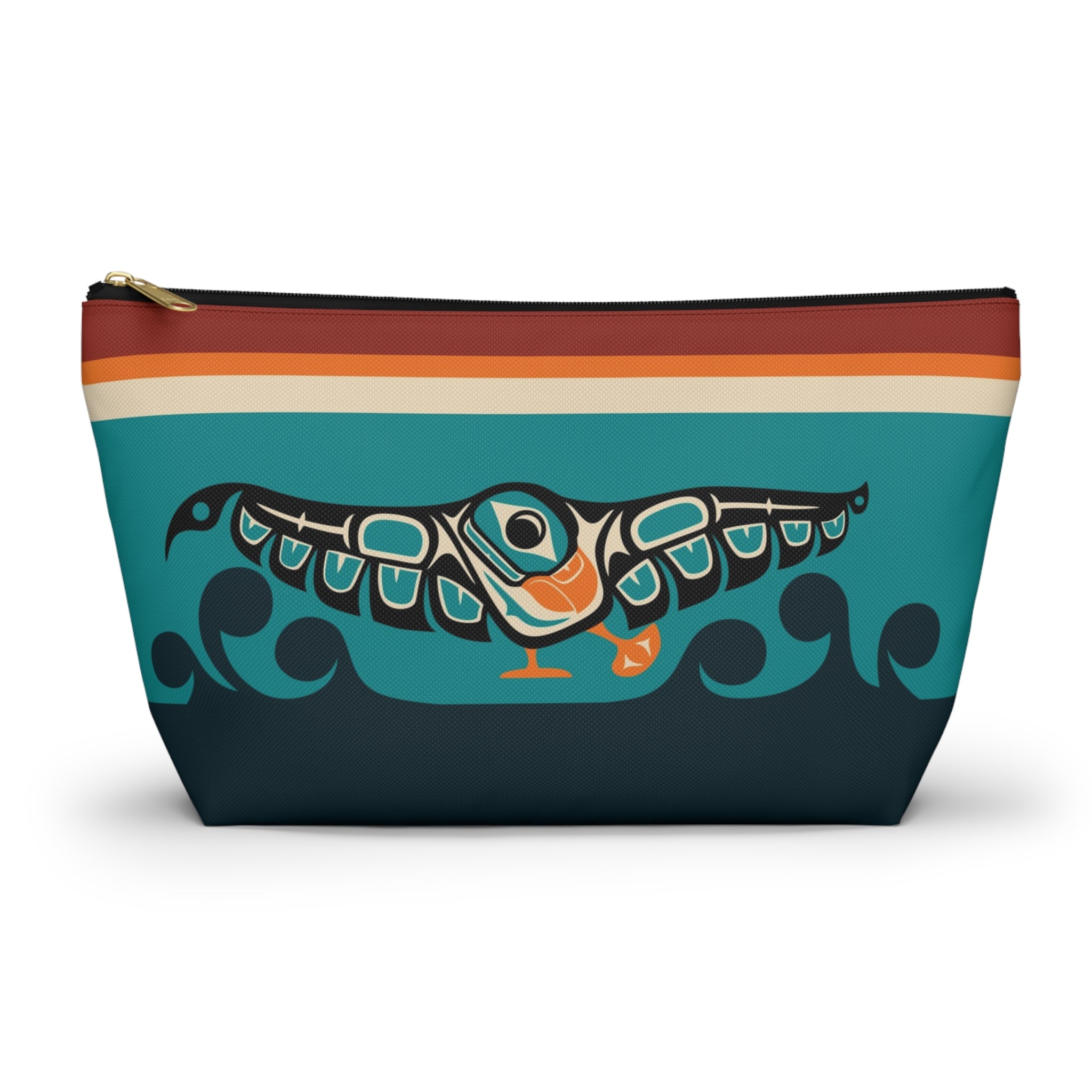 Zipper Pouches | Classic Tribal Puffins | Signature Collection
