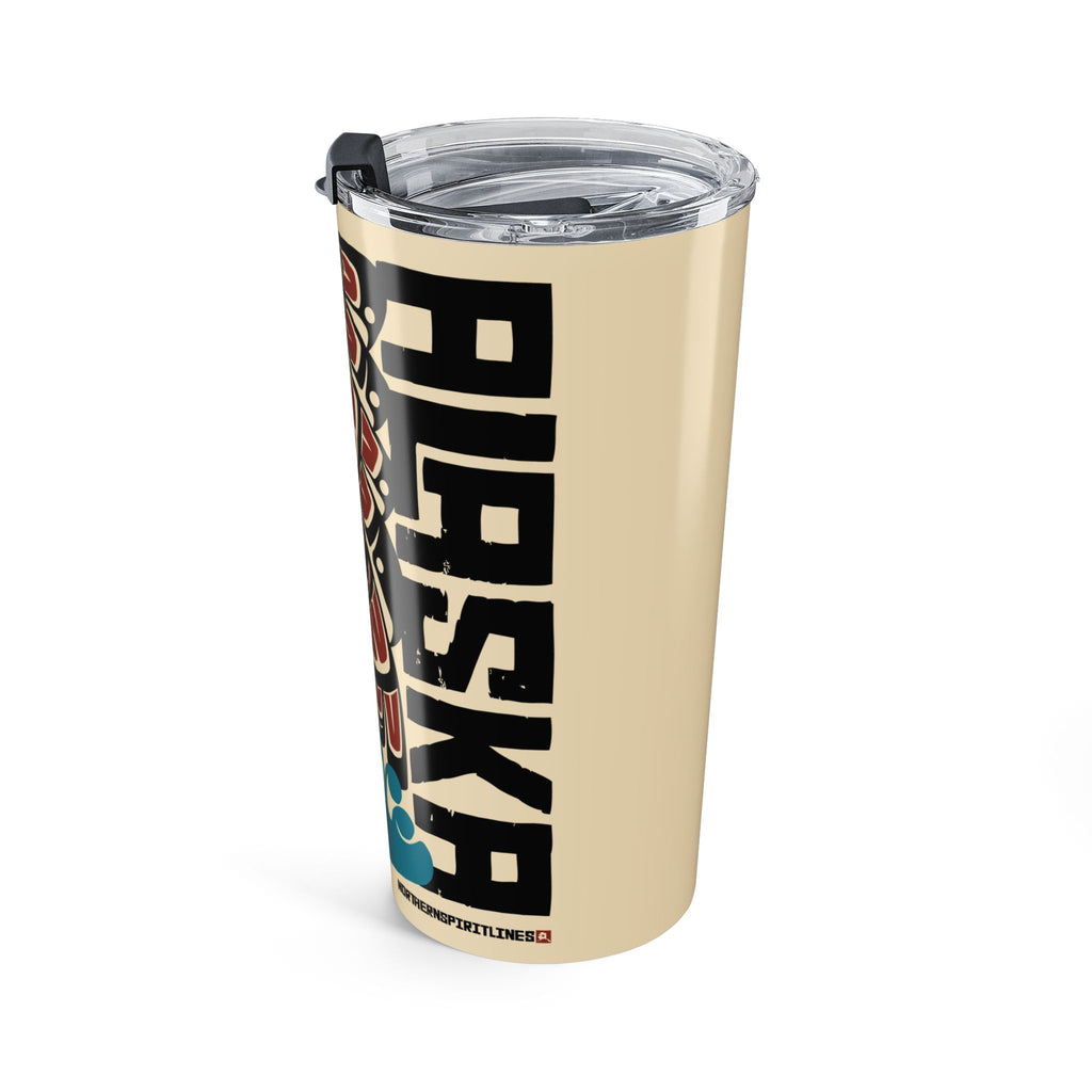 20 oz. Travel Tumbler | Alaska Eagle & Salmon | Stateline™ Collection