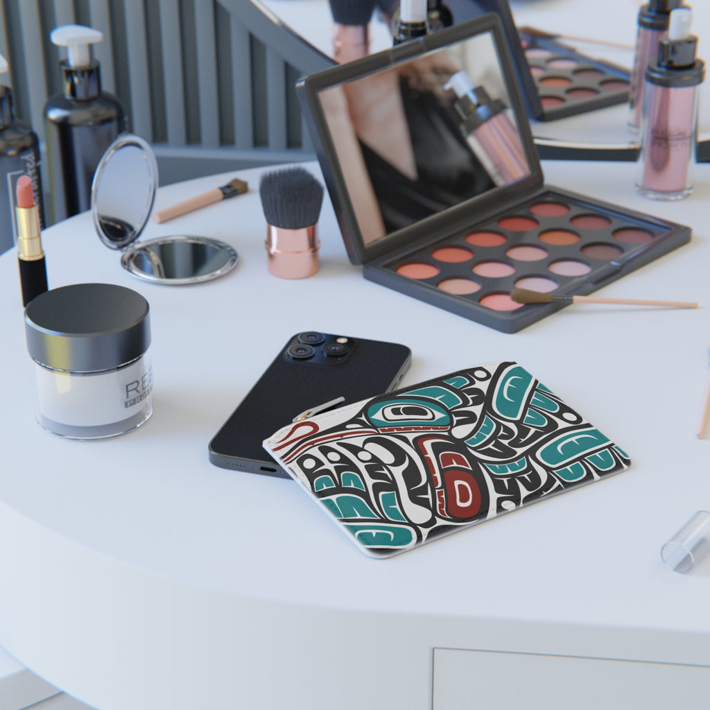 Mini Clutch Bag/Wallet - Classic Tribal Hummingbird - Northern Spiritlines™