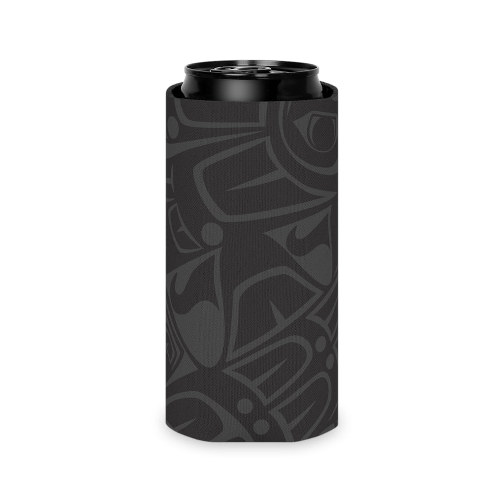Insulated Can Coolers (Regular & Slim) Classic Tribal Smoky Print - Northern Spiritlines™