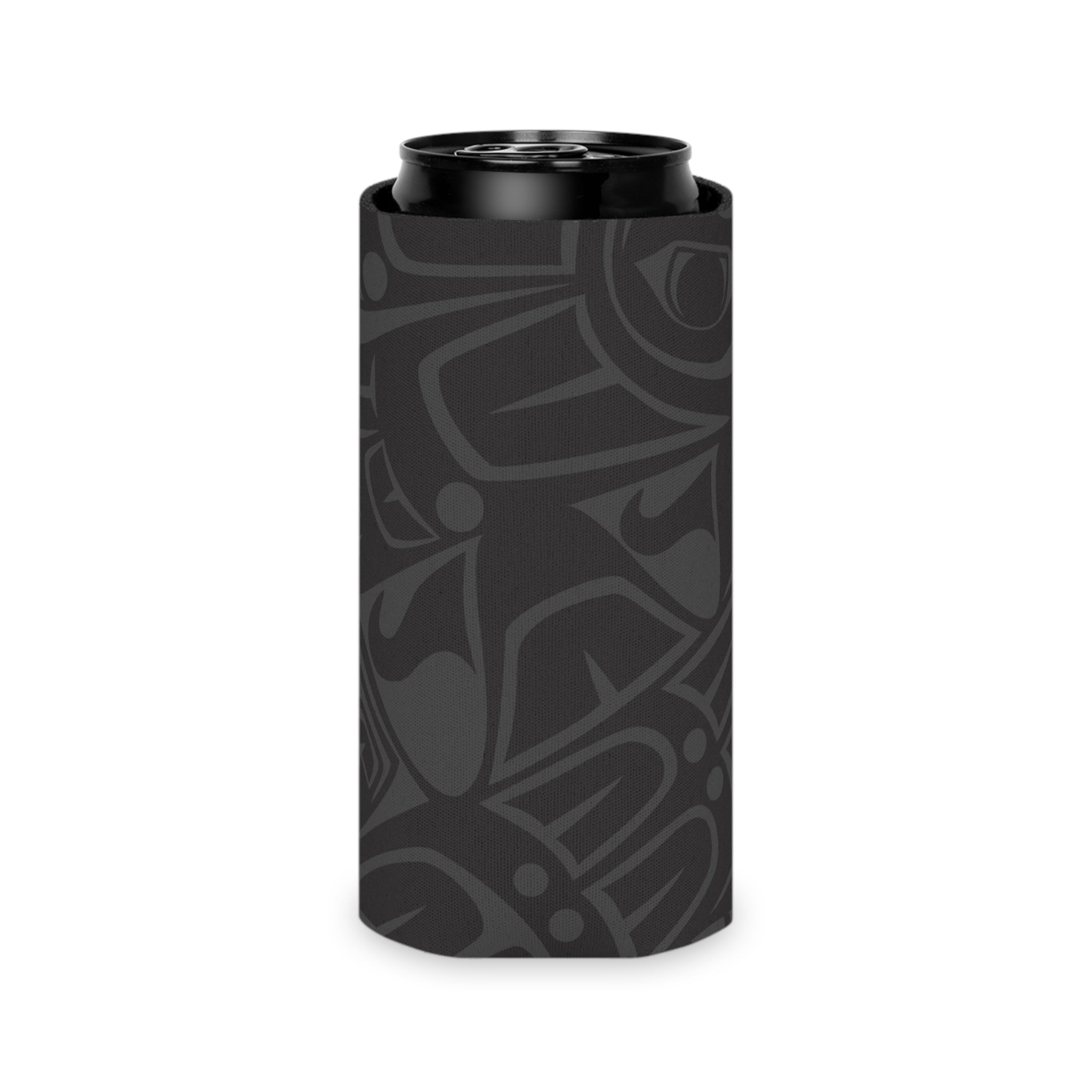 Insulated Can Coolers (Regular & Slim) Classic Tribal Smoky Print - Northern Spiritlines™