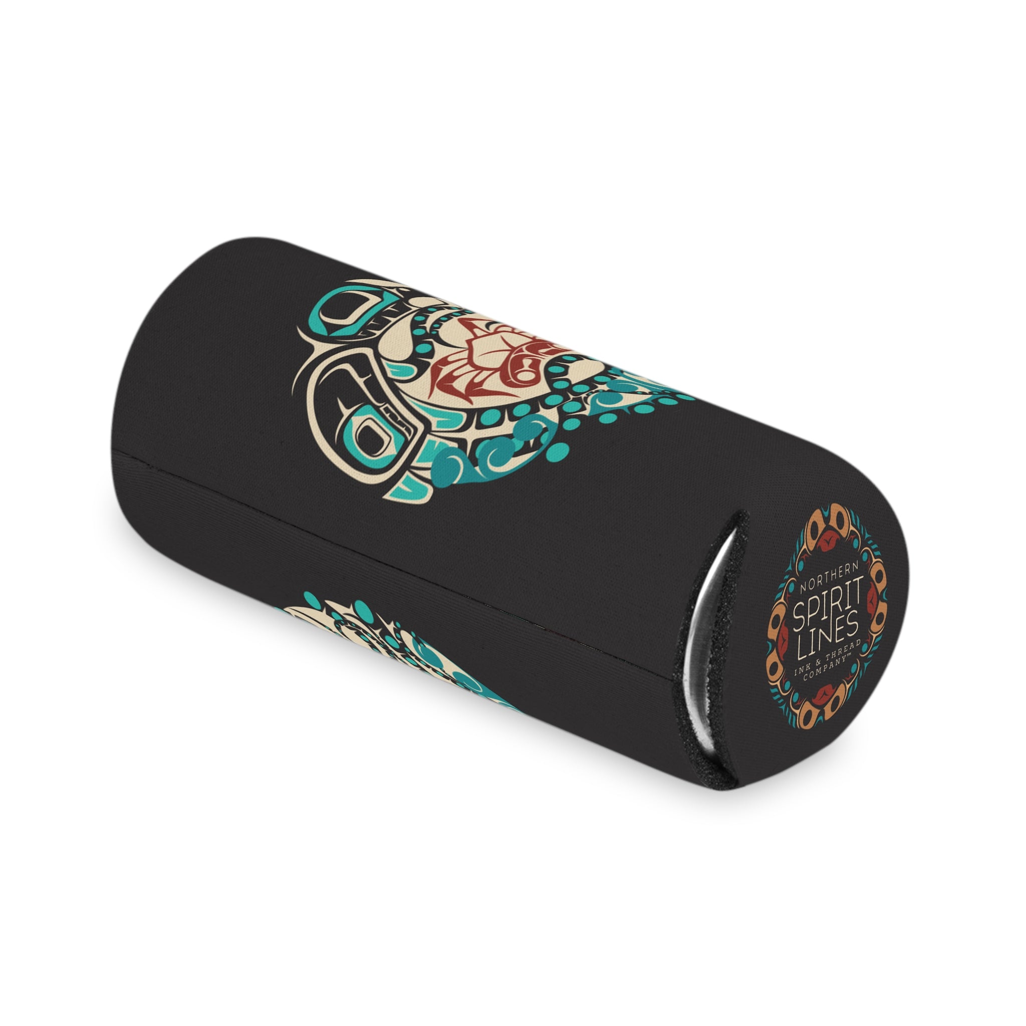 Insulated Can Cooler Koozie (Regular & Slim) Classic Tribal Octopus - Northern Spiritlines™