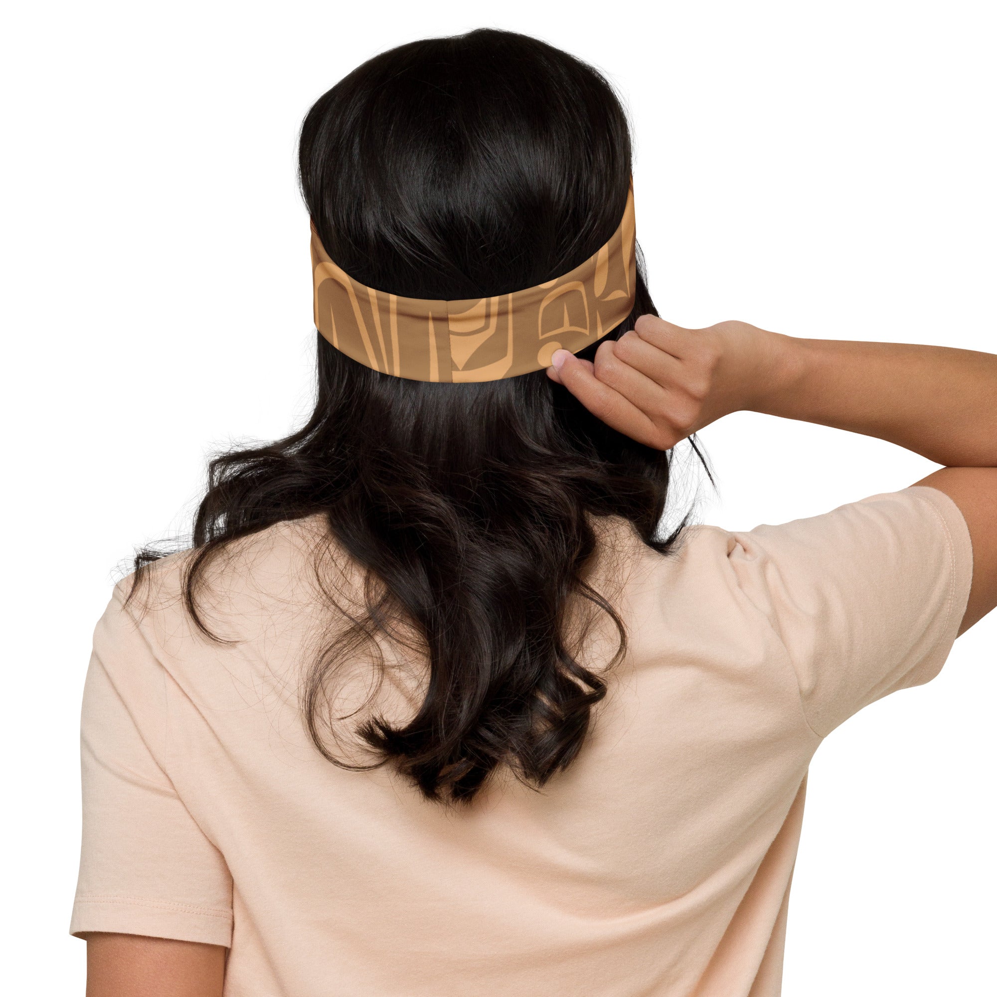 Headband - Classic Tribal Print in Gold Rush - Northern Spiritlines™