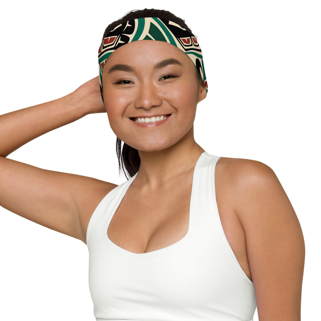 Headband - Classic Tribal Sea Monster Print - Northern Spiritlines™