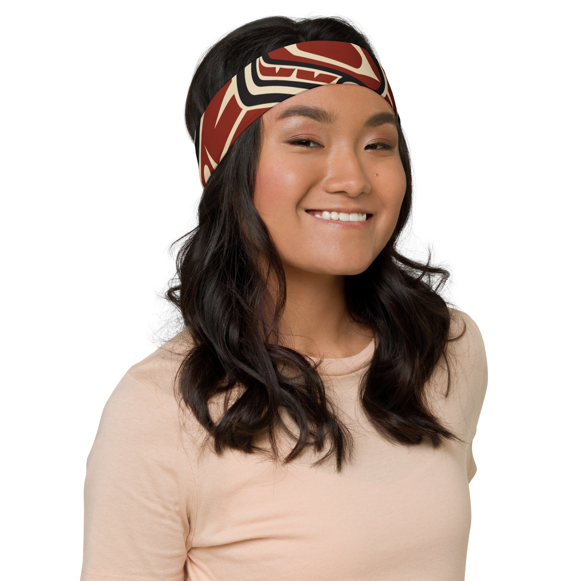 Headband - Classic Tribal Raven - Northern Spiritlines™