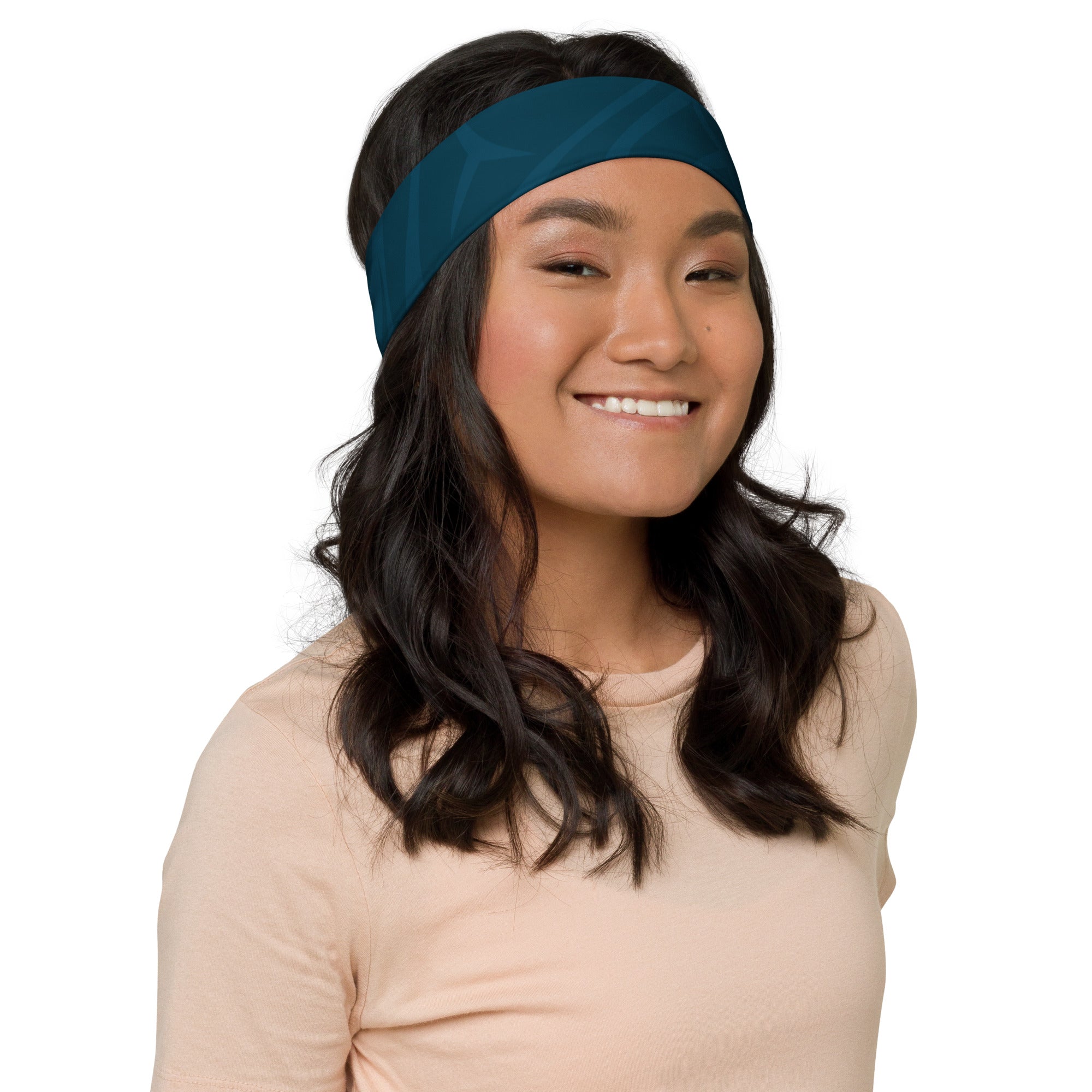 Headband - Classic Tribal Print in Aurora Blue - Northern Spiritlines™