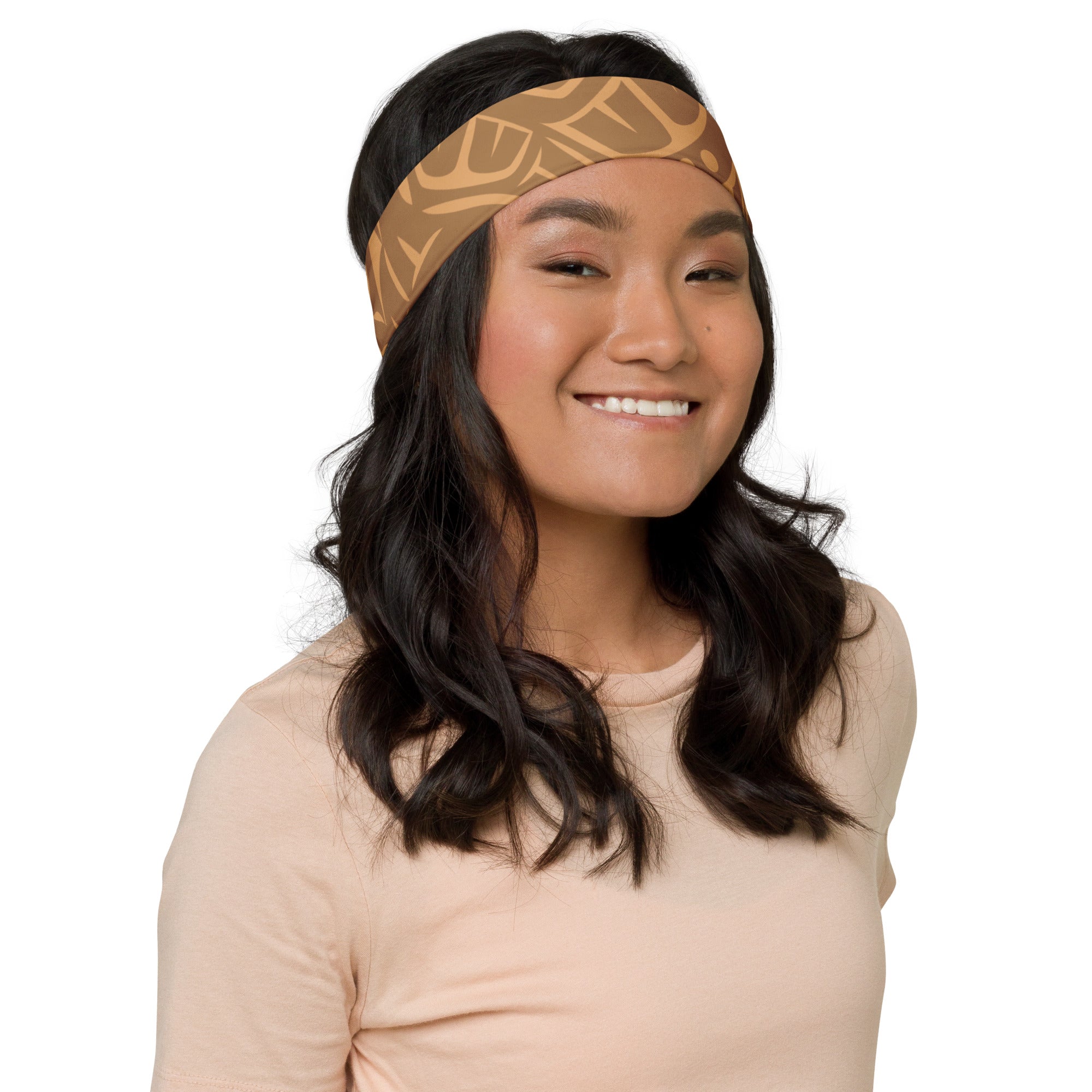 Headband - Classic Tribal Print in Gold Rush - Northern Spiritlines™