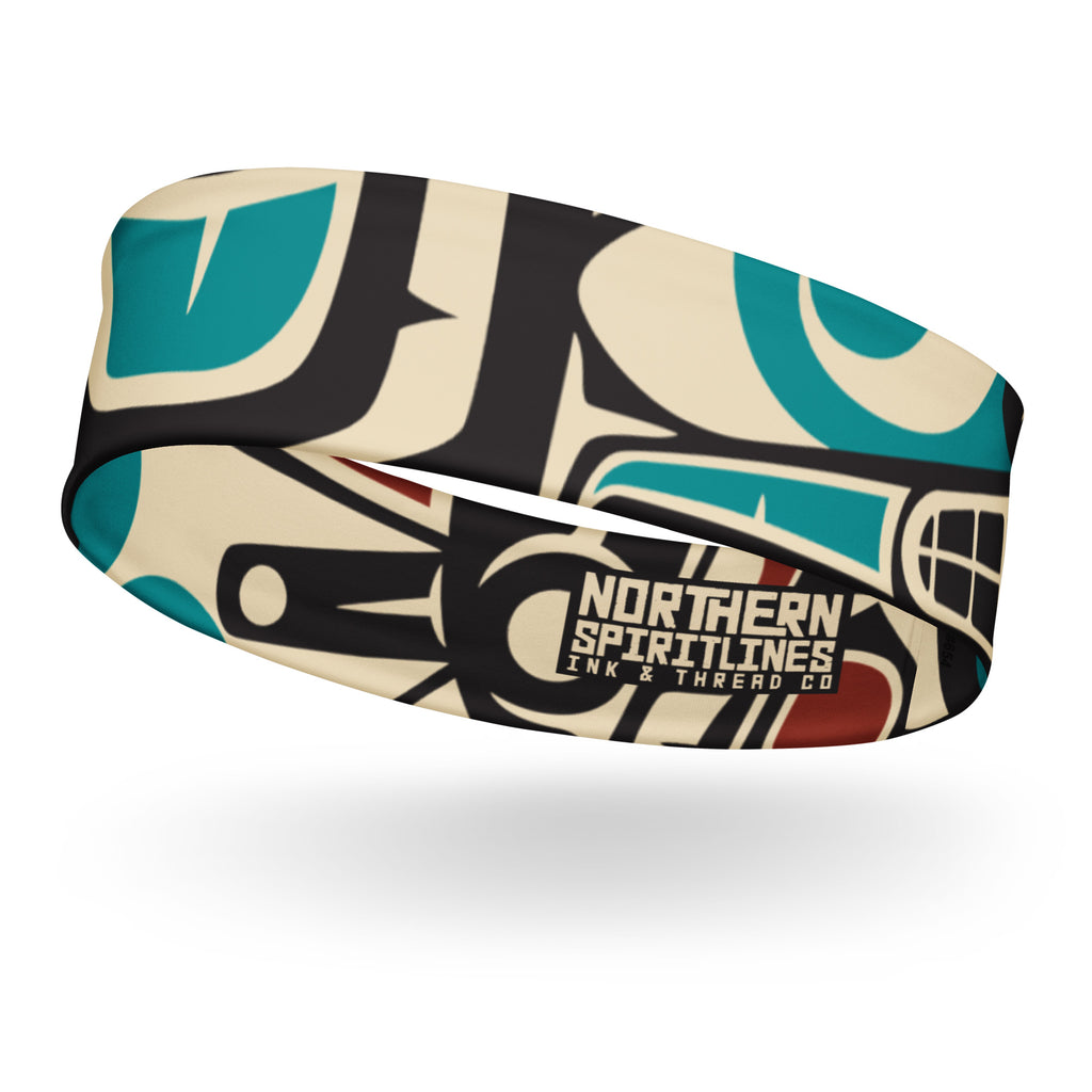 Headband - Classic Tribal Orca - Northern Spiritlines™
