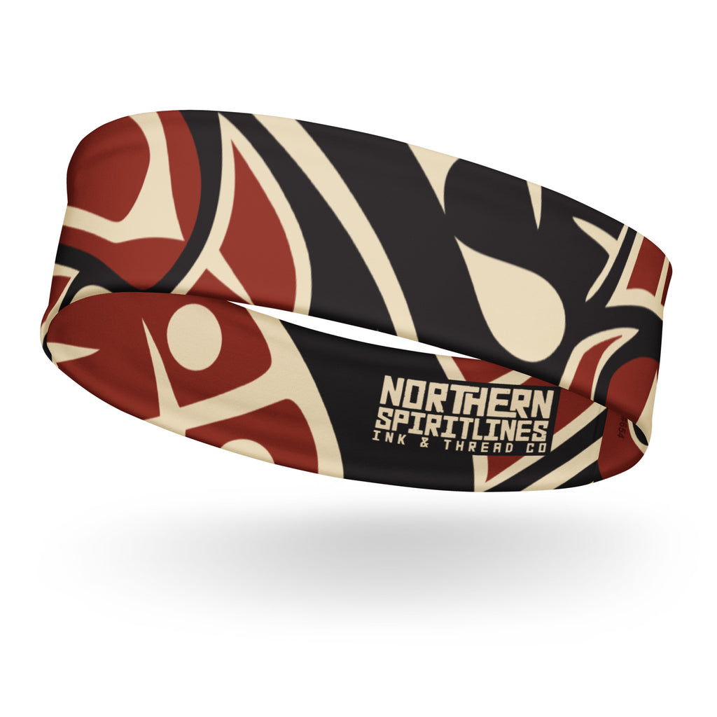 Headband - Classic Tribal Raven - Northern Spiritlines™