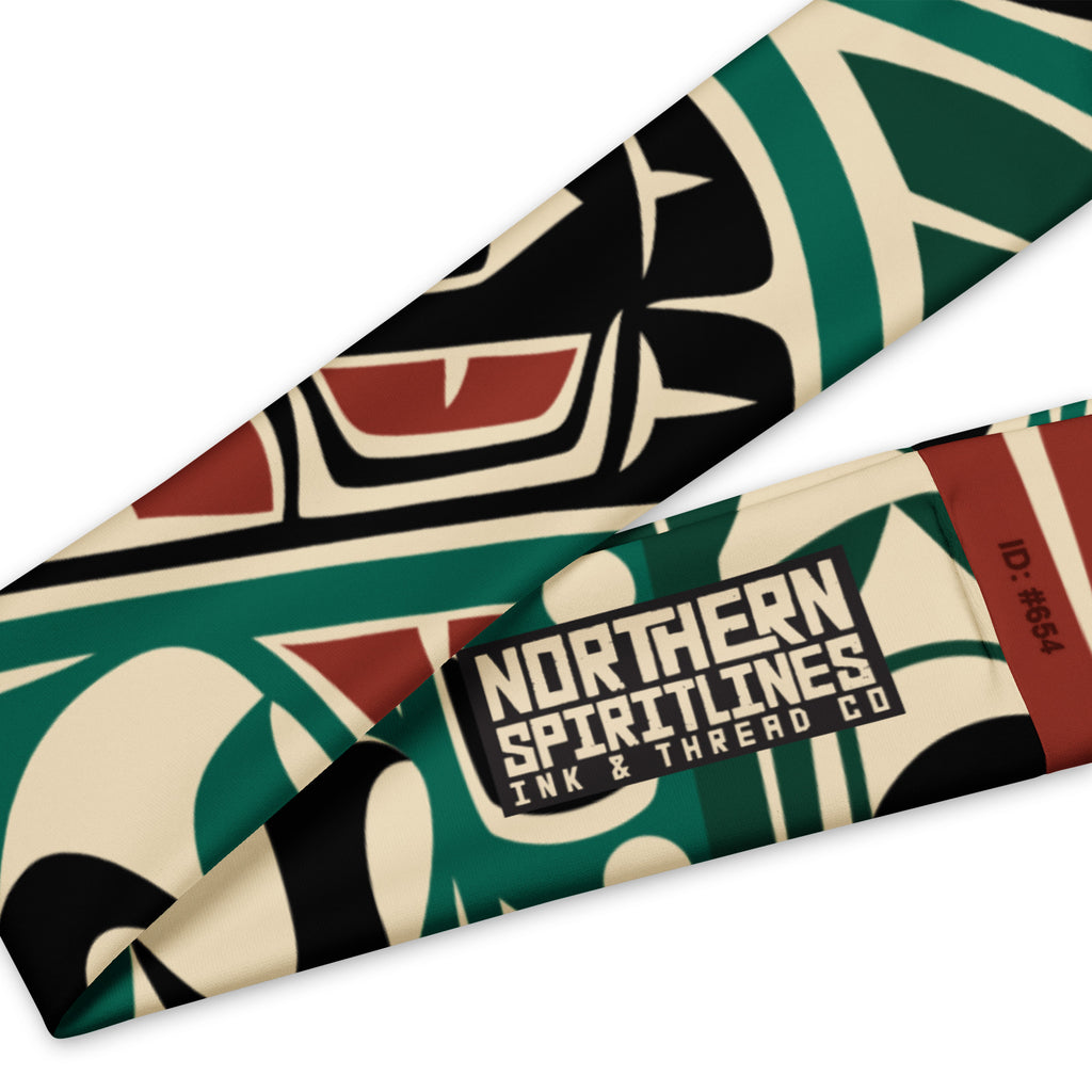 Headband - Classic Tribal Sea Monster Print - Northern Spiritlines™