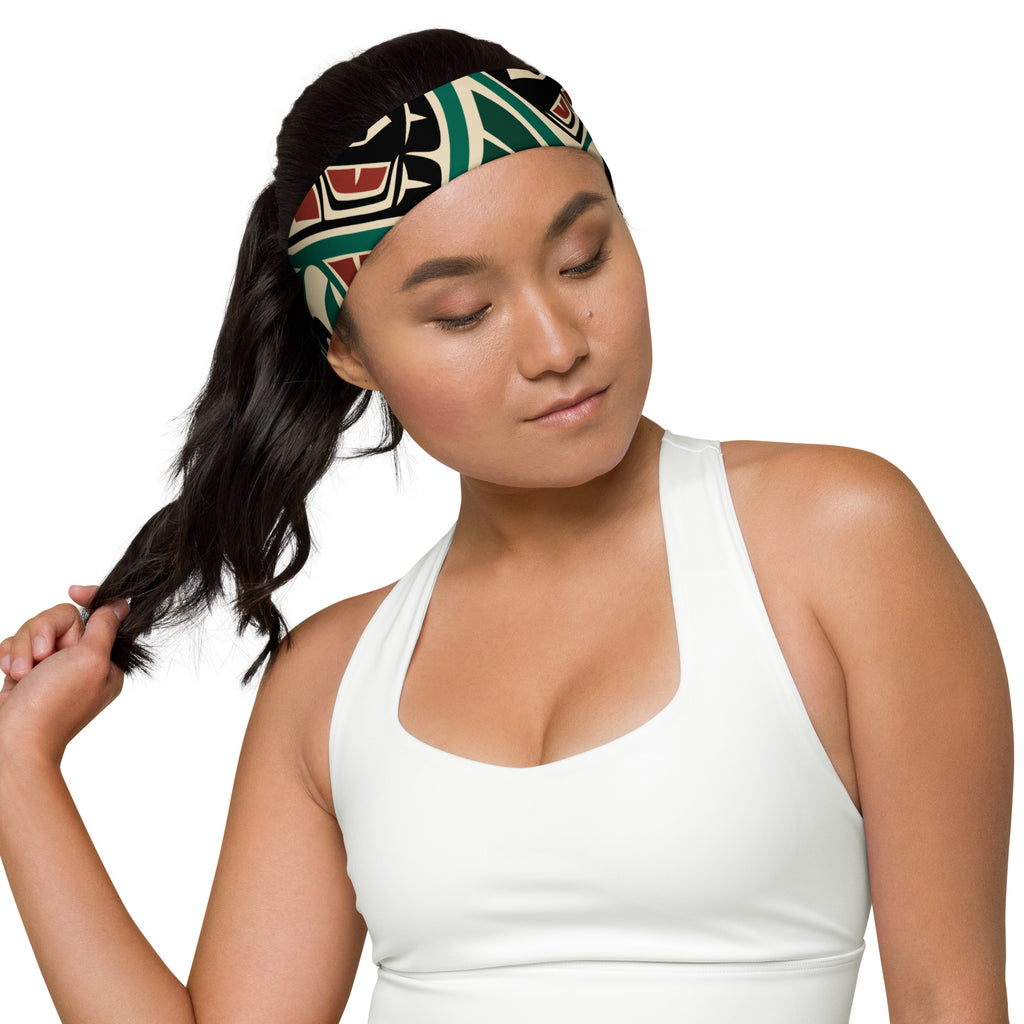Headband - Classic Tribal Sea Monster Print - Northern Spiritlines™