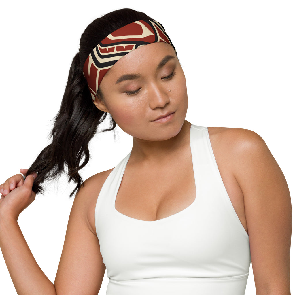 Headband - Classic Tribal Raven - Northern Spiritlines™