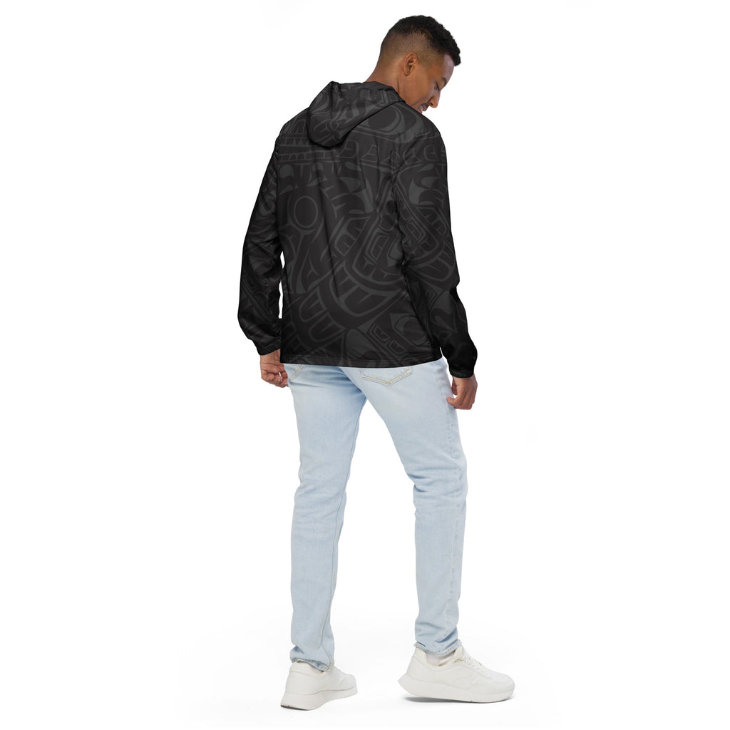 Unisex Windbreaker | Classic Smoky Tribal Print | Northern Spiritlines™