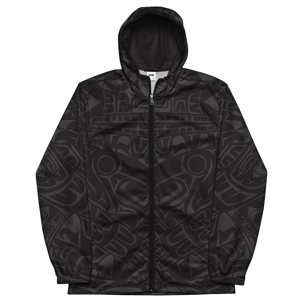 Unisex Windbreaker - Classic Tribal Smoky Print - Northern Spiritlines™