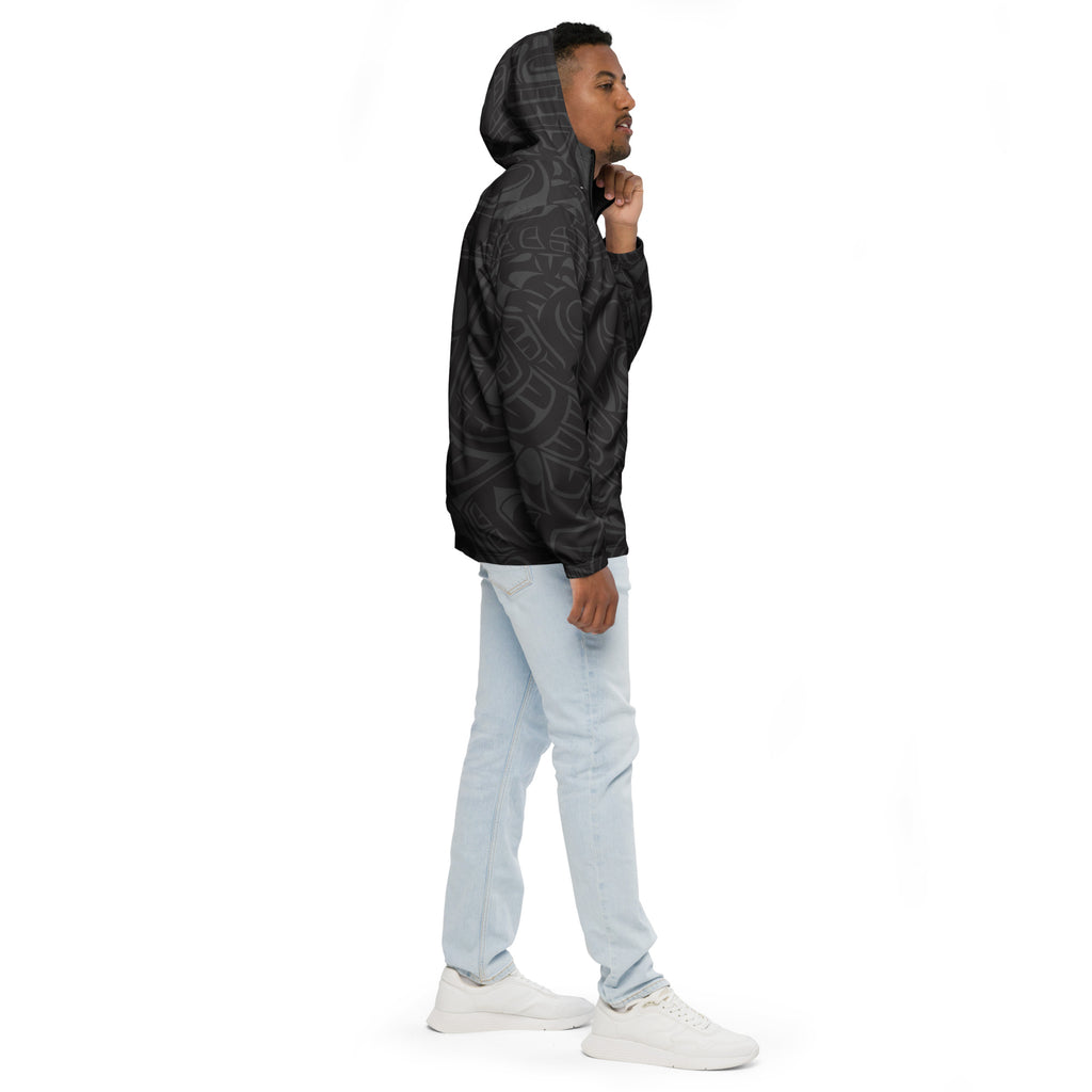 Unisex Windbreaker | Classic Smoky Tribal Print | Northern Spiritlines™