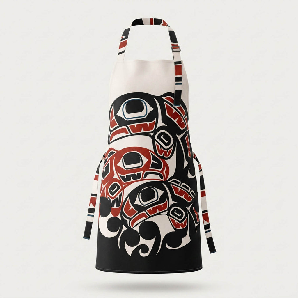 Apron | Classic Tribal Salmon | Signature Collection