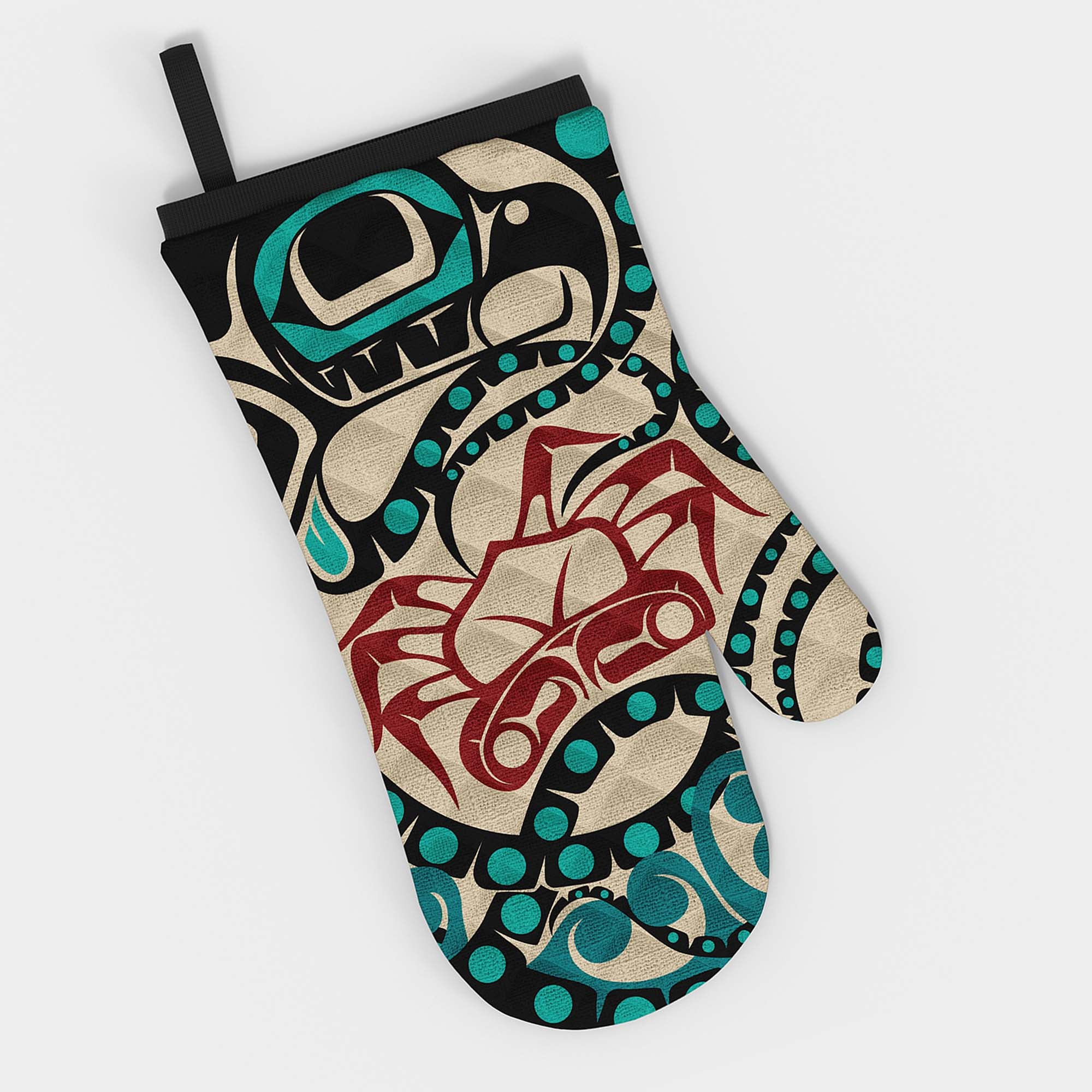 Oven Mitt | Classic Tribal Octopus | Signature Collection