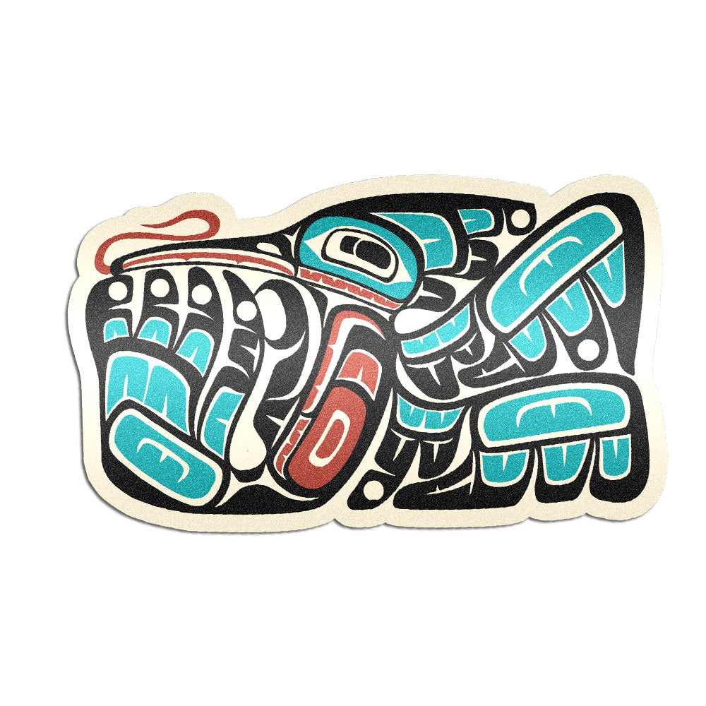 Vinyl Die Cut Sticker | Classic Tribal Hummingbird