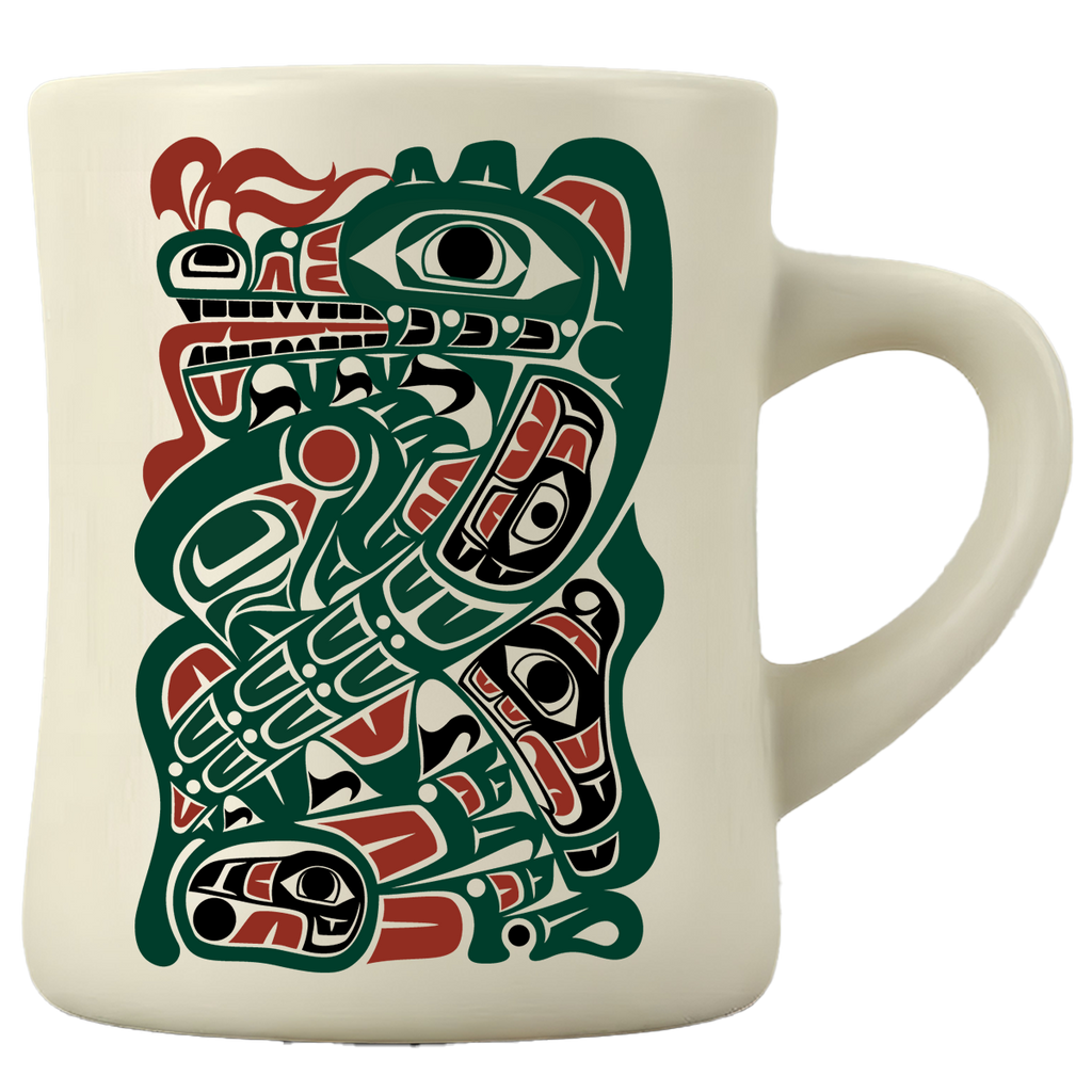 Ceramic Coffee Mug | The Sea Monster | Spirit Storytellers™ Series