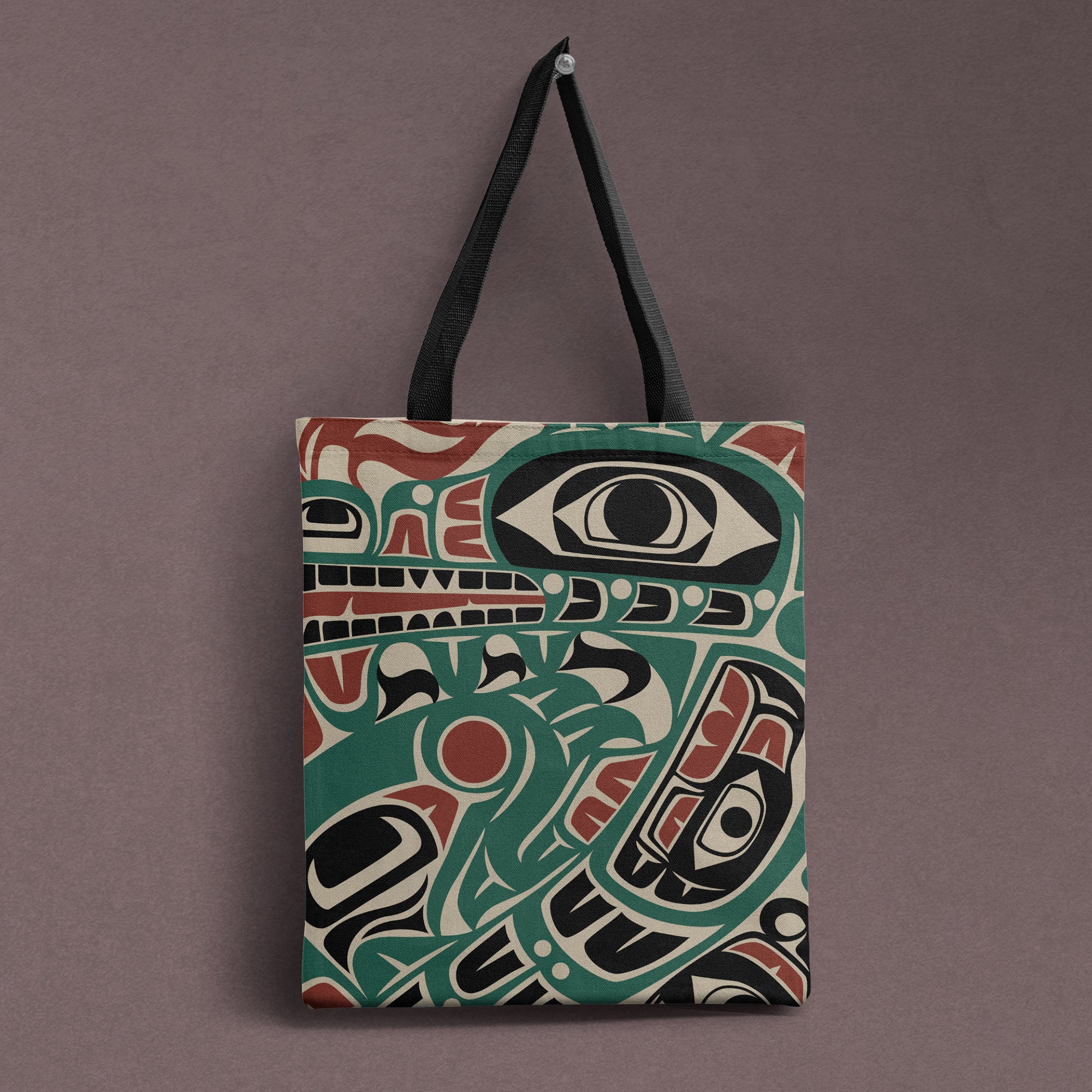 Tote Bag | Classic Tribal Sea Monster | Signature Collection