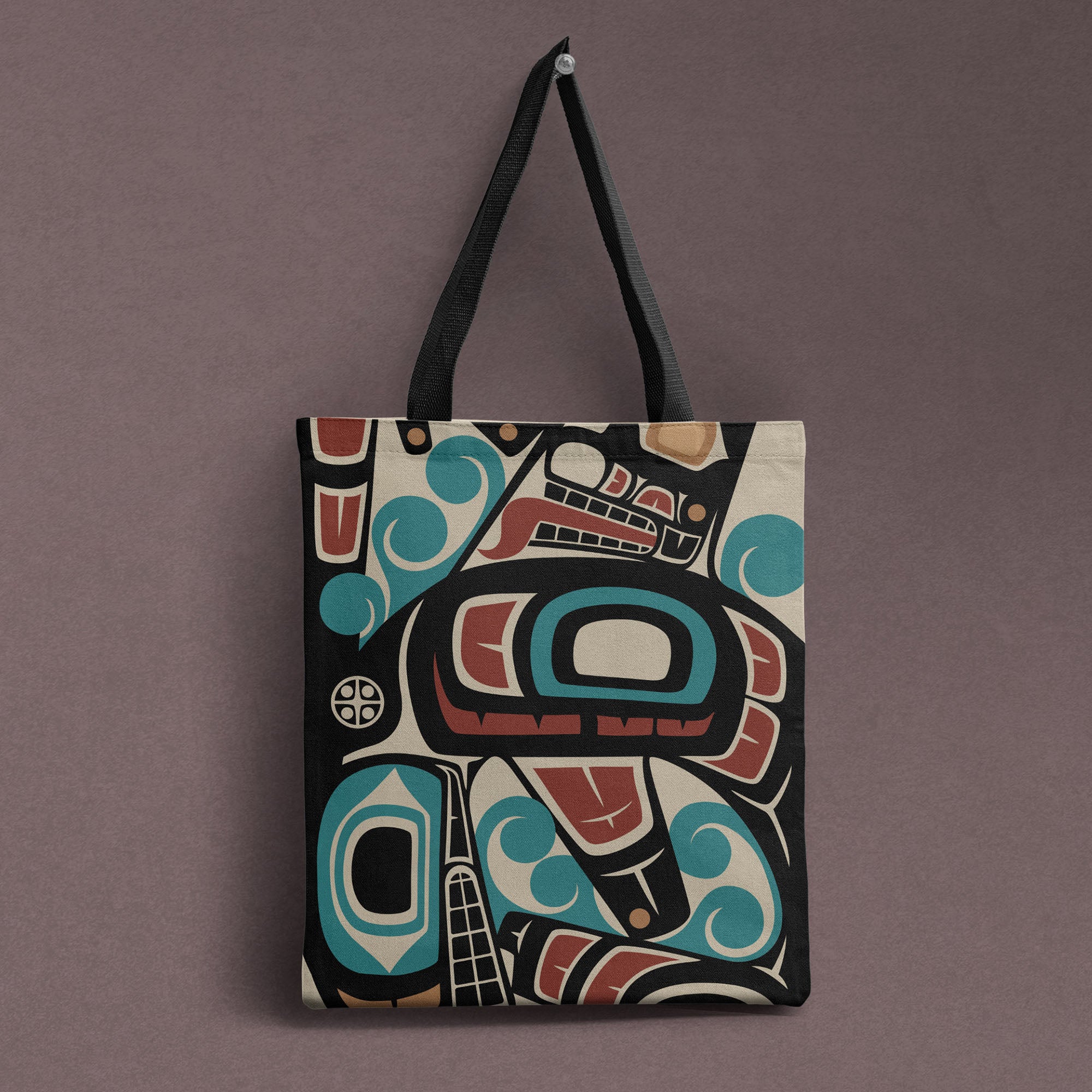 Tote Bag | Classic Tribal Orca | Signature Collection