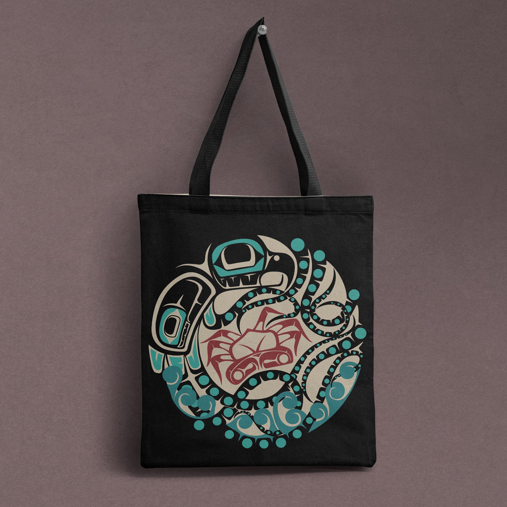 Tote Bag | Classic Tribal Octopus | Signature Collection